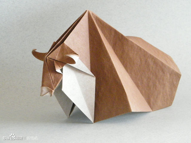 折纸王子复杂折纸作品鲸鱼,折纸作品基础型折纸方法图解