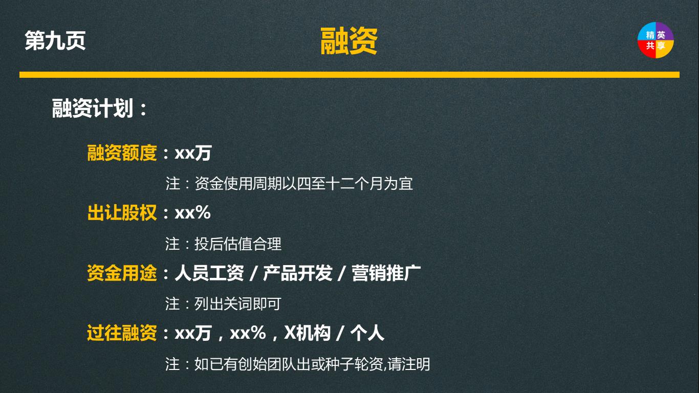 一份好的商业计划书是找投资人的,顶级投资人如何看一份商业计划书