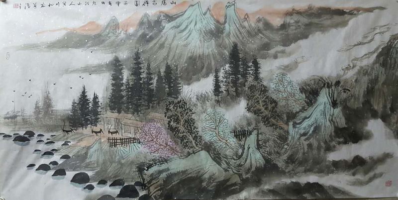 画家刘国恩个人简介,刘国恩画家拍卖