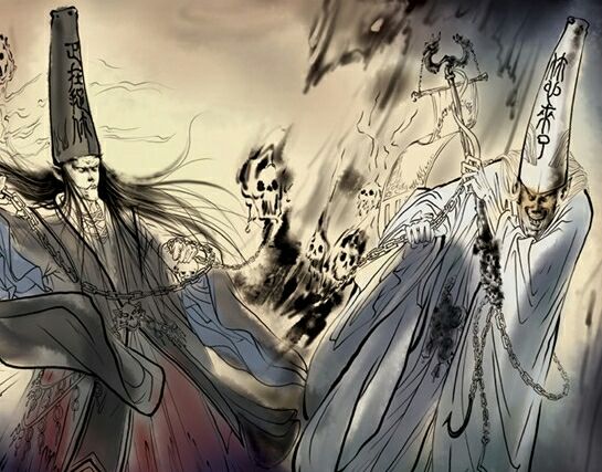 黑白无常秀恩爱,黑白无常最亲密的视频