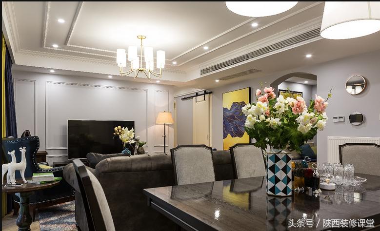 170平四室两厅两卫中式,135平四室二厅二卫轻奢美式