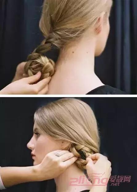 戴皇冠女童花苞头的扎法教程,元气少女花苞头怎么扎短发