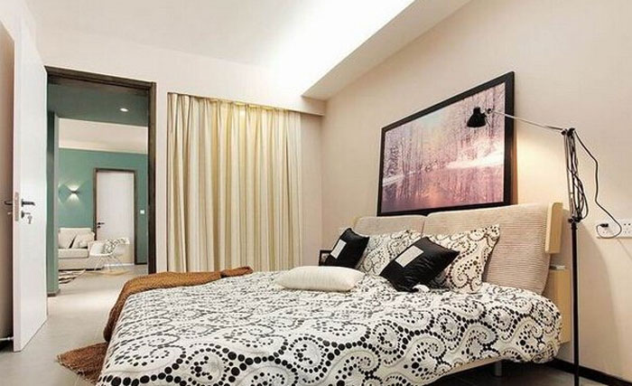 旧中式轻奢风格装修案例,青杉装修