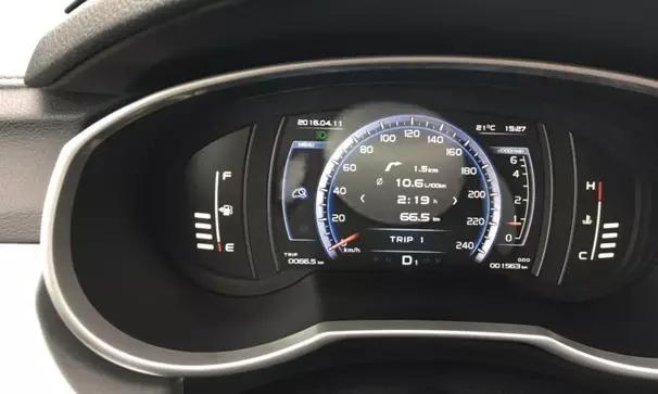 吉利博越试驾16年1.8t中控台,吉利博越试驾车一万公里能够买吗