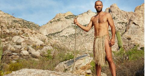 德爷野外生存烧烤,德爷野外挨饿求生视频合集