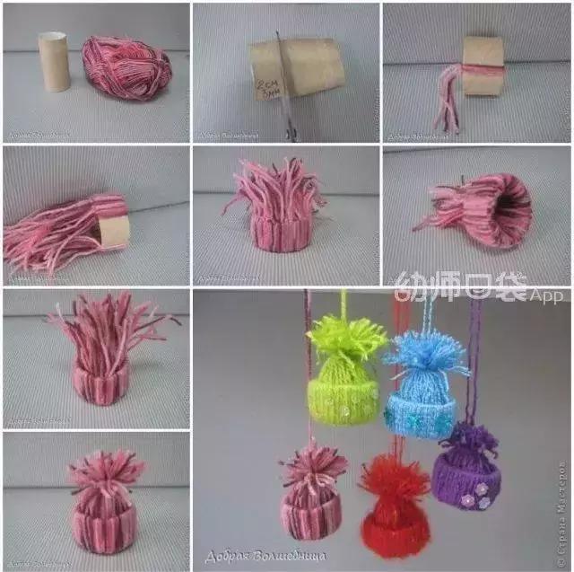 吊饰幼儿园教室吊饰简单环保,用废旧物品做关于冬天的手工吊饰