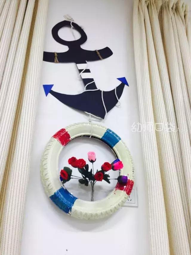 吊饰幼儿园教室吊饰简单环保,用废旧物品做关于冬天的手工吊饰