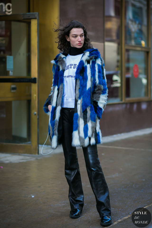 皮草怎么穿不臃肿,皮草穿得臃肿