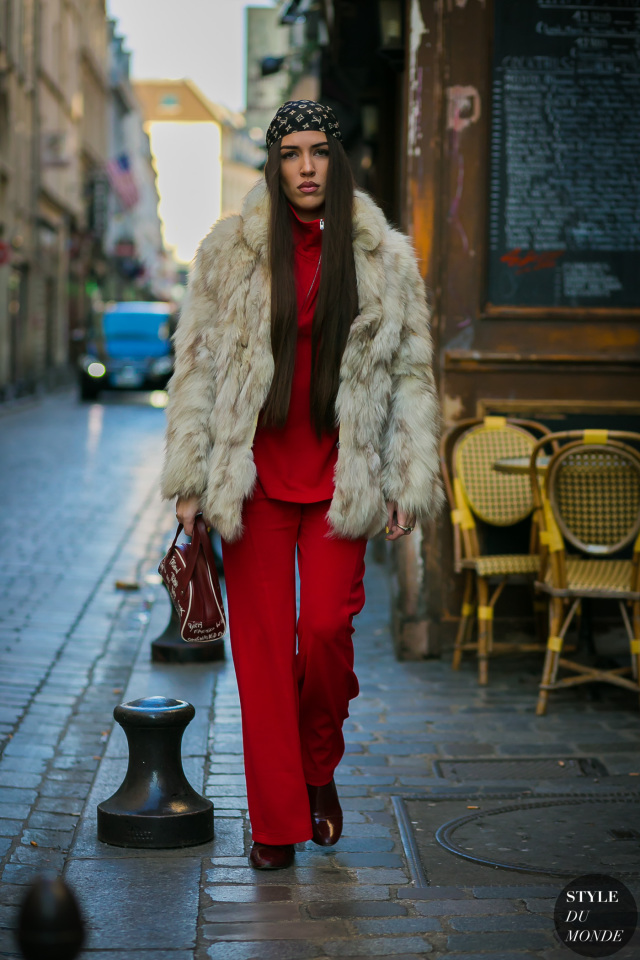 皮草怎么穿不臃肿,皮草穿得臃肿