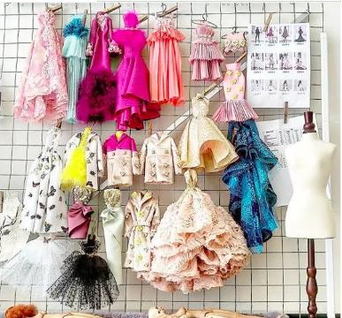 芭比娃娃手工制作鞋子,手工制作的芭比娃娃衣服