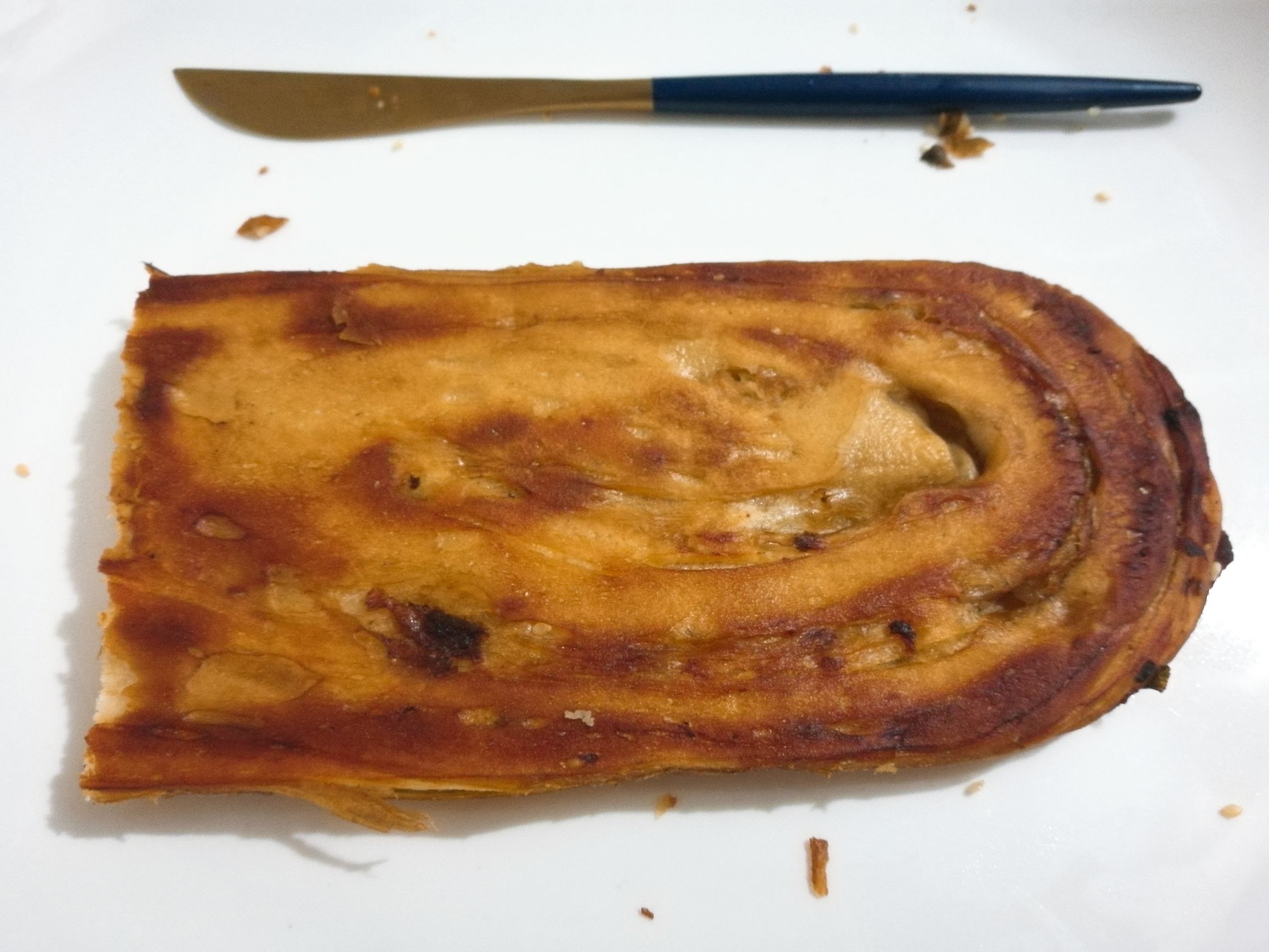 肉末脆烧饼,有特色的又卷烧饼测评