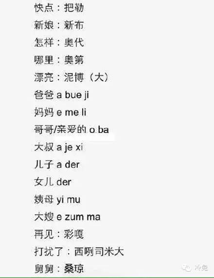 冷兔趣闻生活常用的韩语中文谐音，感觉自己瞬间学会了一门外语！