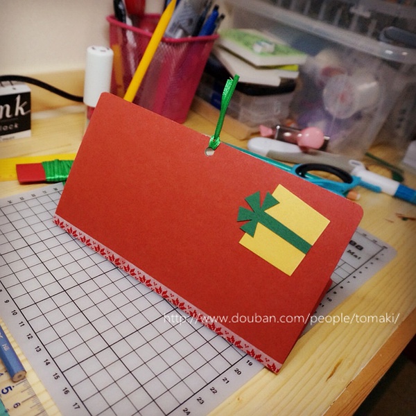 制作圣诞贺卡的文章,圣诞贺卡手绘制作日式