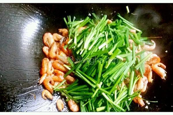 河虾炒韭菜过夜,河虾炒韭菜热量高吗