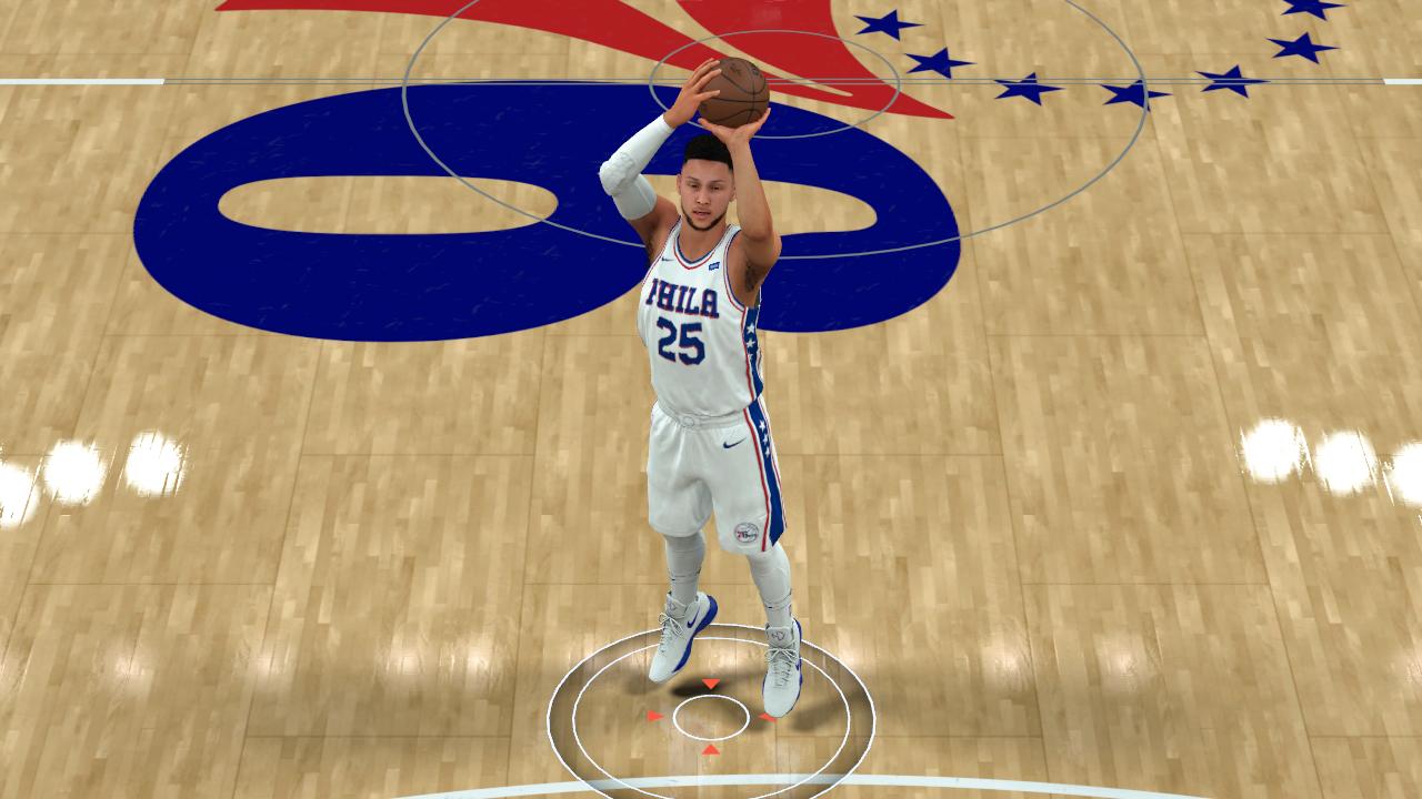 nba2k18本西蒙斯评分,2k18经典雷霆阵容