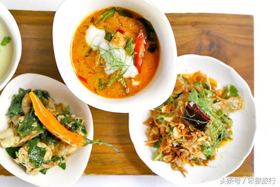 曼谷吃喝米其林打卡30rmb吃到饱,曼谷四面佛楼下米其林泰国菜