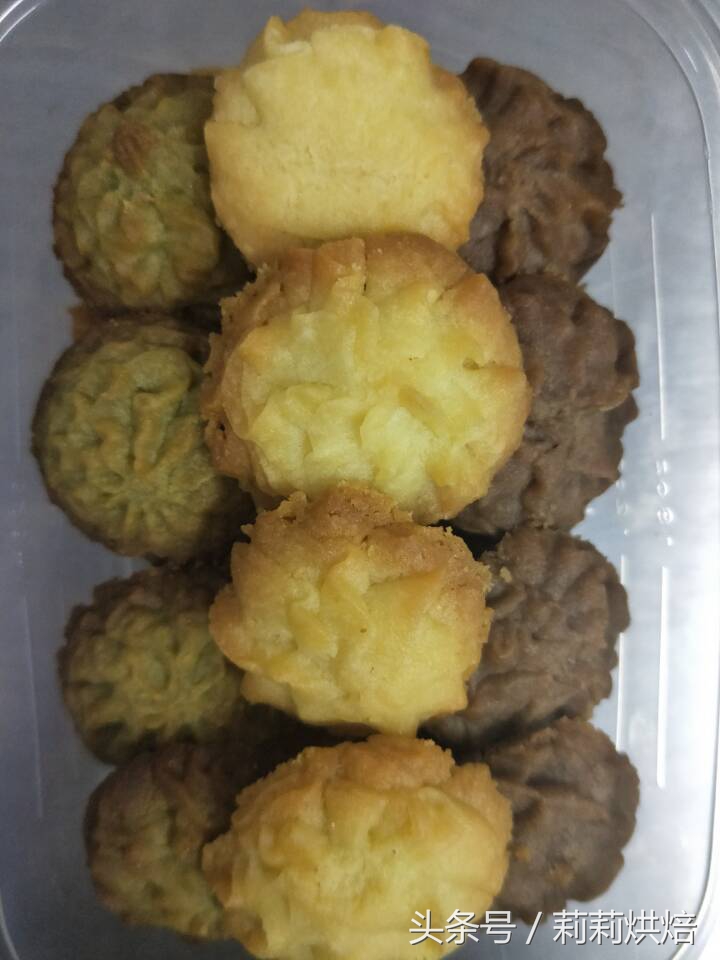 不加奶油的曲奇饼干的做法,没有黄油的可可曲奇饼干做法