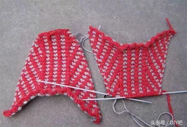 毛线拖鞋的鞋面用棒针怎么起针,儿童棒针毛线拖鞋教程完全版