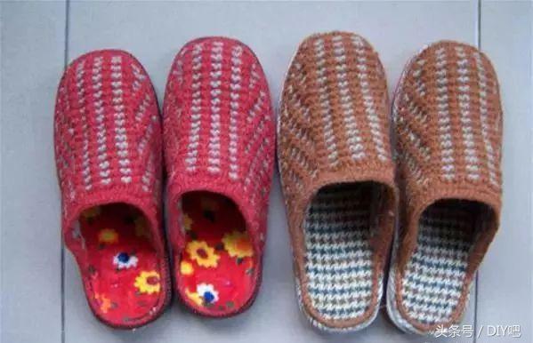 毛线拖鞋的鞋面用棒针怎么起针,儿童棒针毛线拖鞋教程完全版