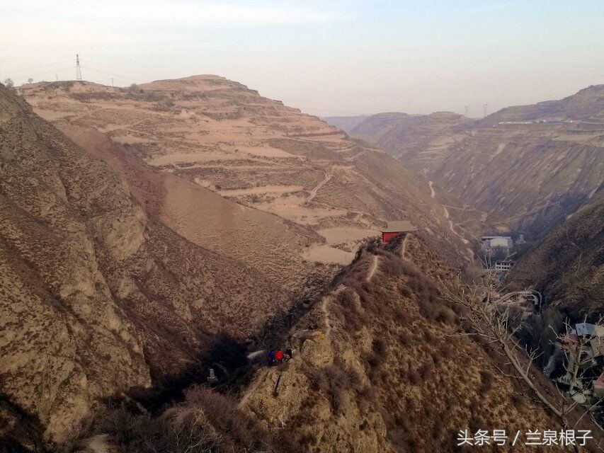 兰州冬日游景点推荐,兰州抱龙山龙脊