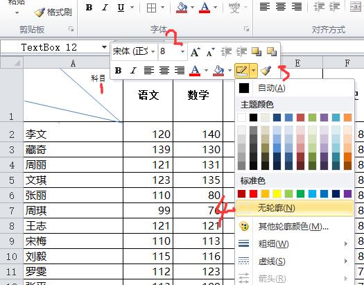 斜线表头制作方法全在这里了,斜线表头怎么画得准
