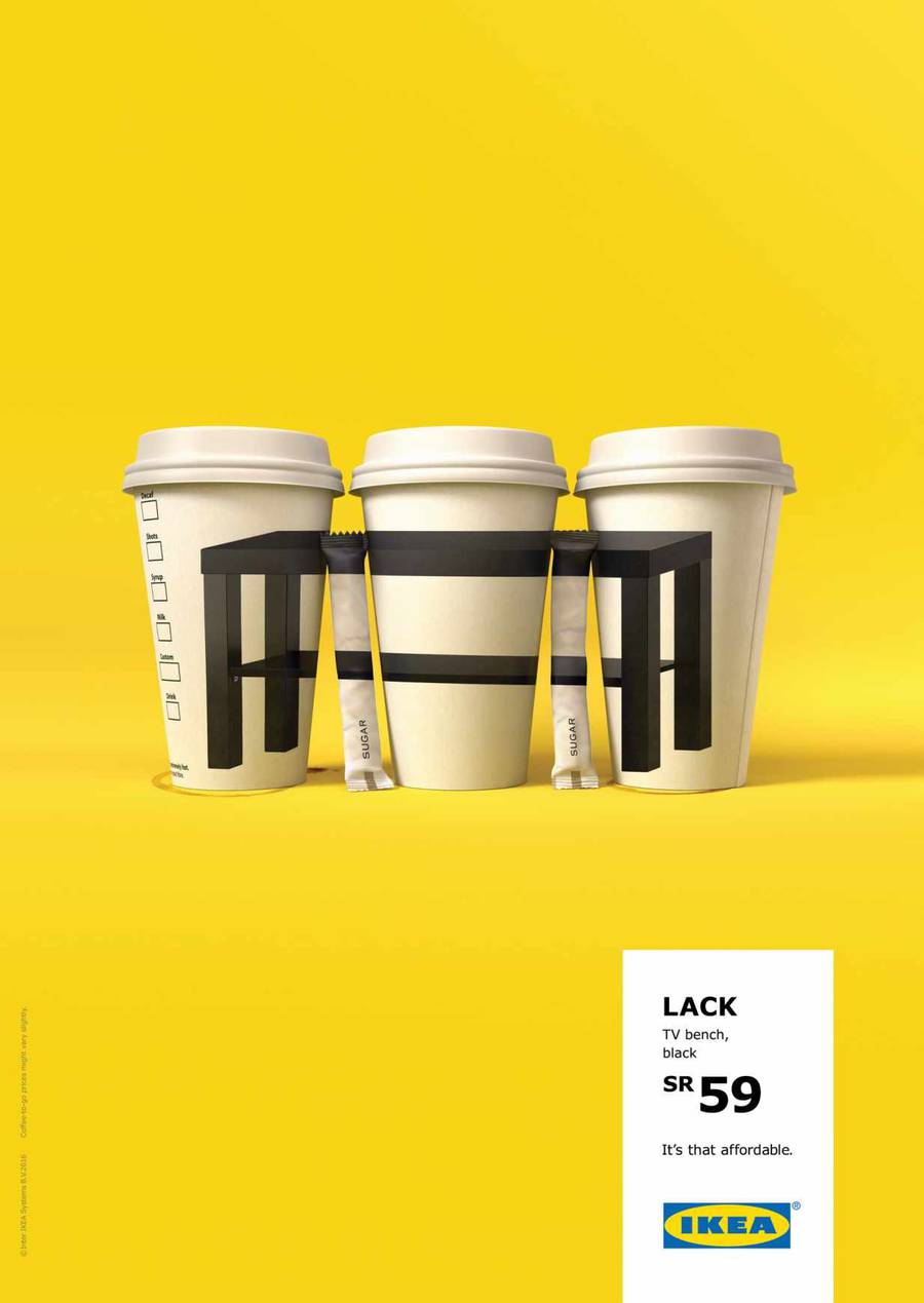 暖心服务平面广告创意,创意平面广告图片及文字解析