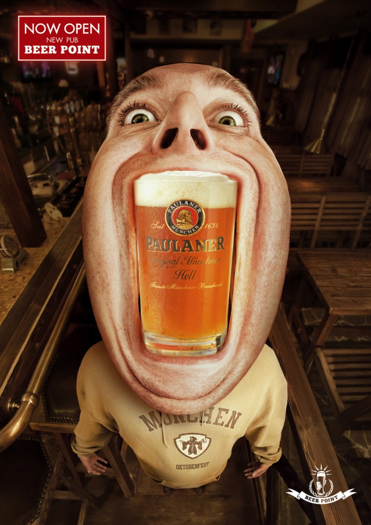 暖心服务平面广告创意,创意平面广告图片及文字解析