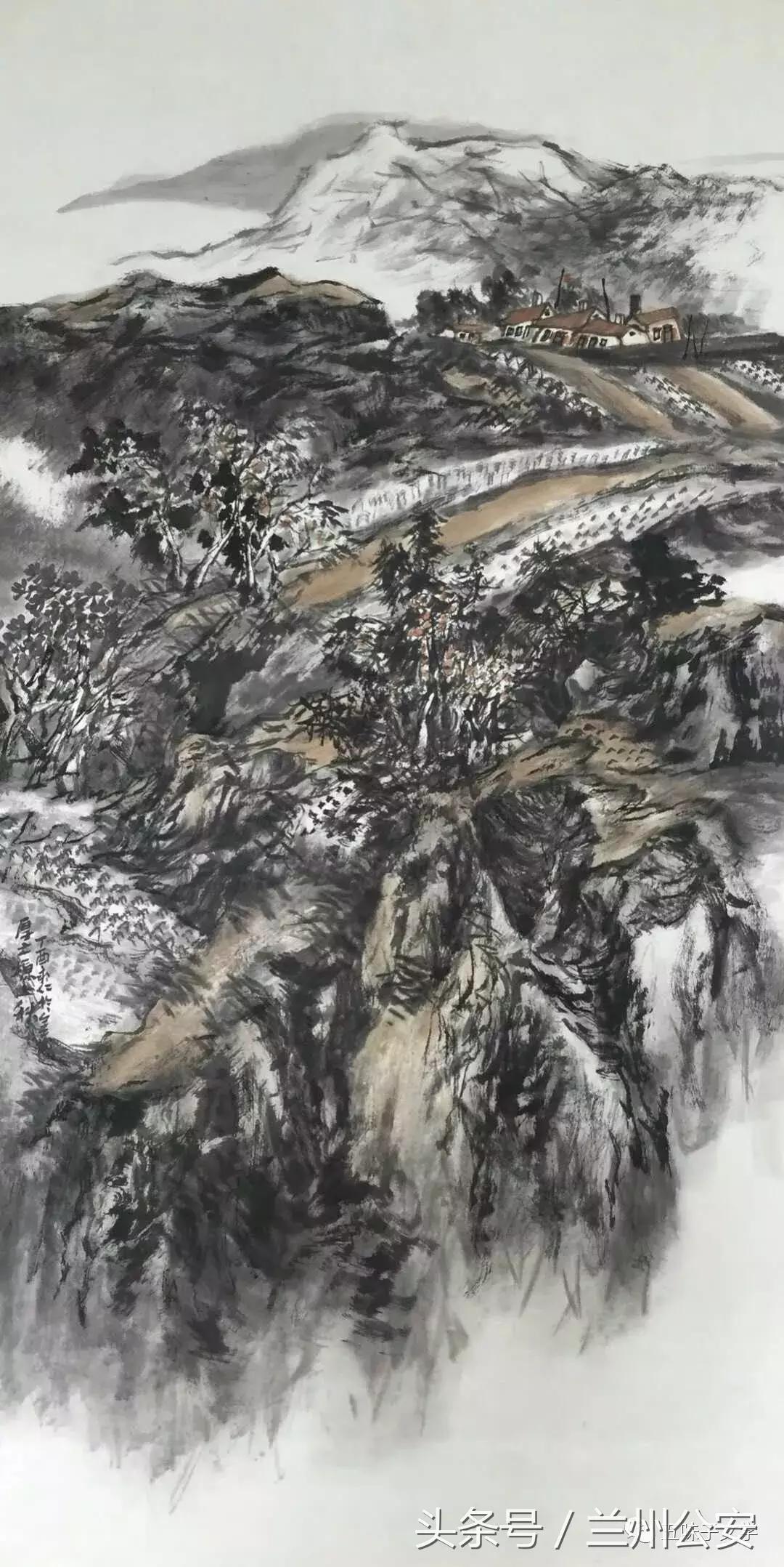 视角艺术：画笔书写大山激情演绎生命！