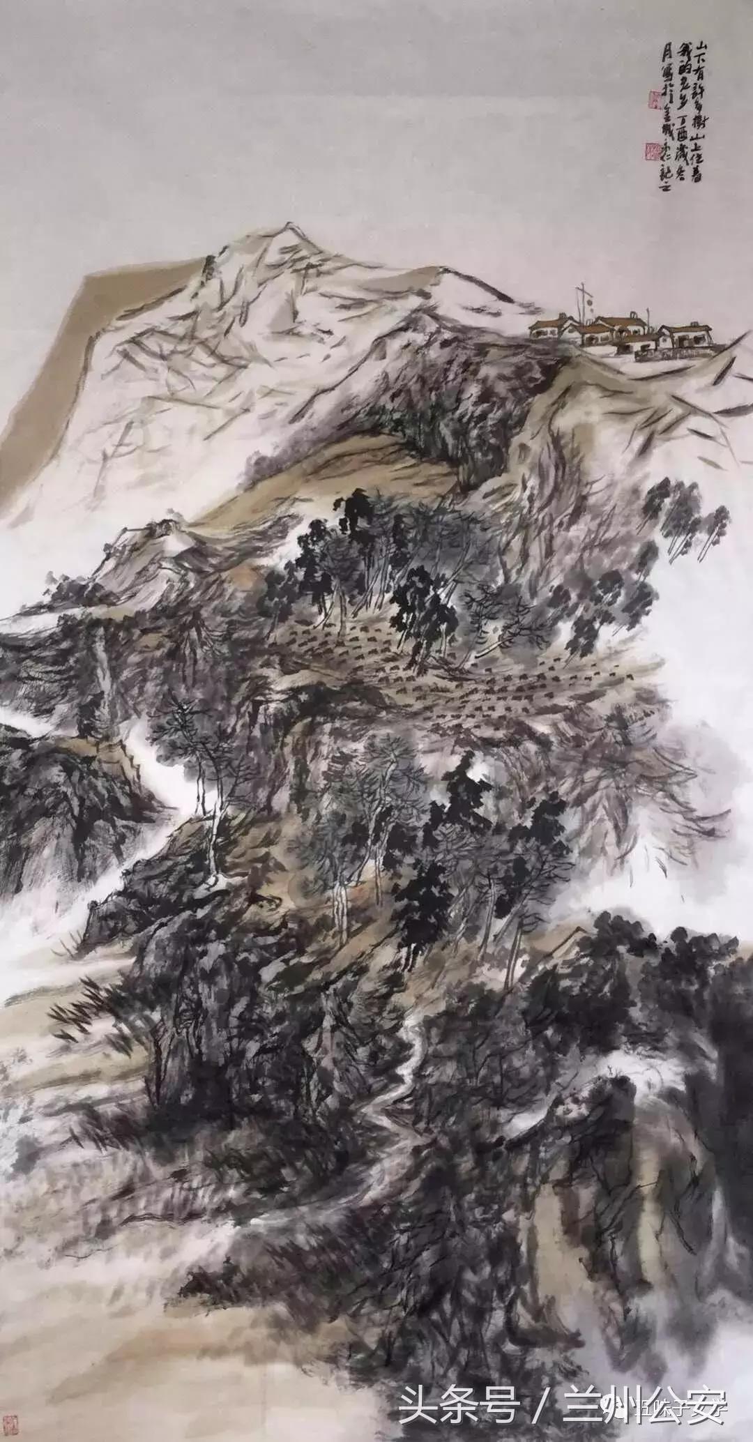 视角艺术：画笔书写大山激情演绎生命！