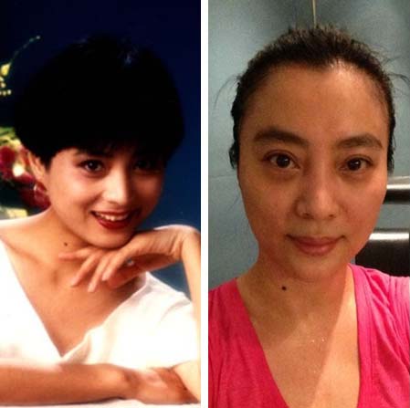 8090年代明星今昔对比,40多位港台歌星今昔对比