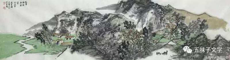 视角艺术：画笔书写大山激情演绎生命！