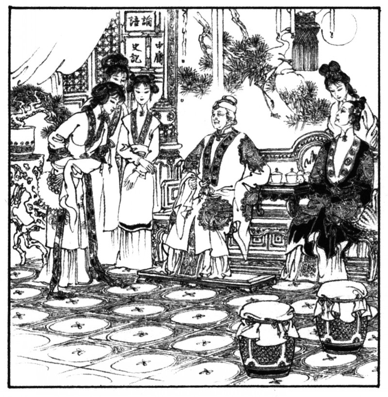 项维仁人物线描画稿,项维仁线描仕女新作集萃