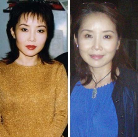 8090年代明星今昔对比,40多位港台歌星今昔对比