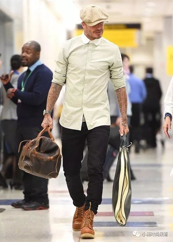 型男穿搭马丁靴,秋冬爆款型男必备百搭潮靴