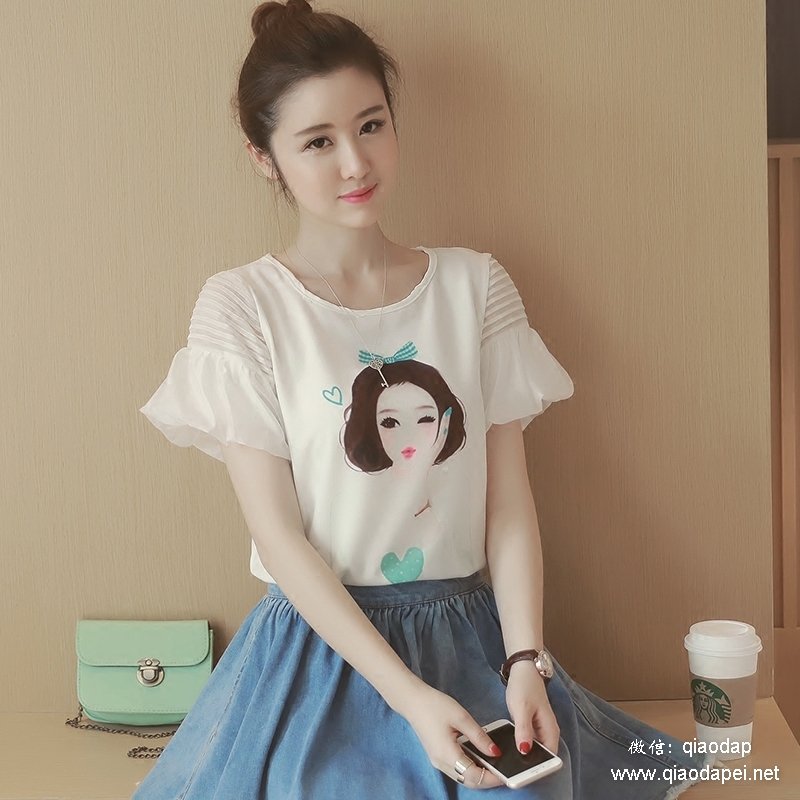 有哪些好看的雪纺衫,又一款好看的雪纺衫