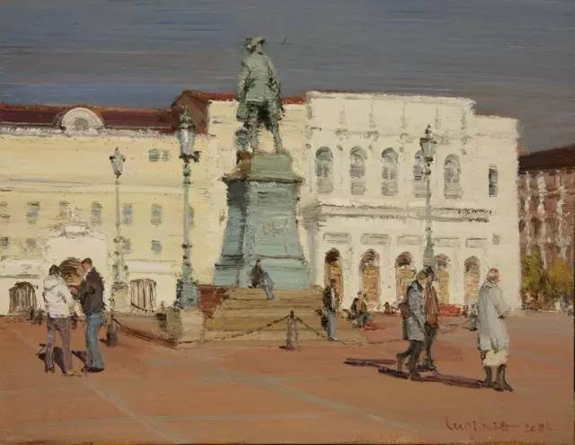 光影十足的风景油画欣赏太美了,100幅经典风景油画图文