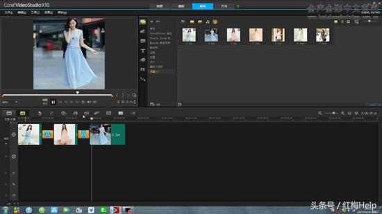 使用会声会影制作简单模板教程,会声会影制作淘宝视频