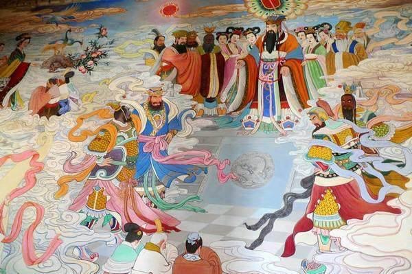中国神仙体系和道教神仙体系,中国道教神仙谱系全图大全