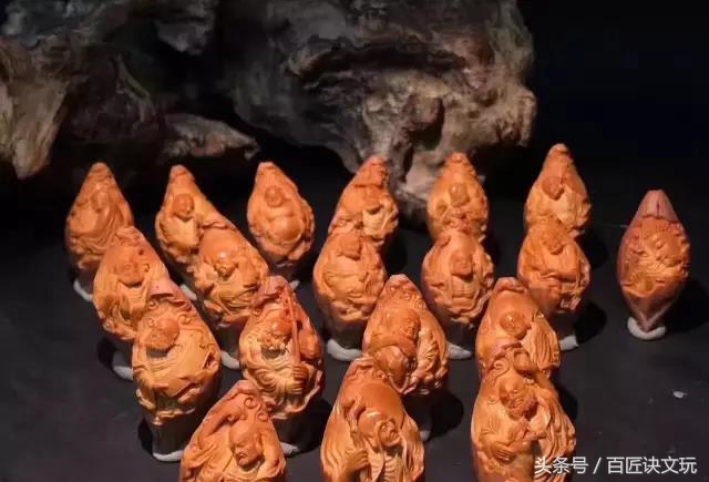 橄榄核十八罗汉怎么辨认,橄榄核十八罗汉的盘玩方法