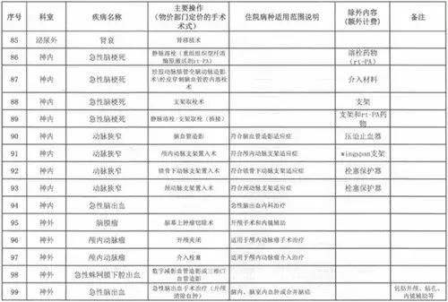 30个病种付费政策,按病种付费病种超百个