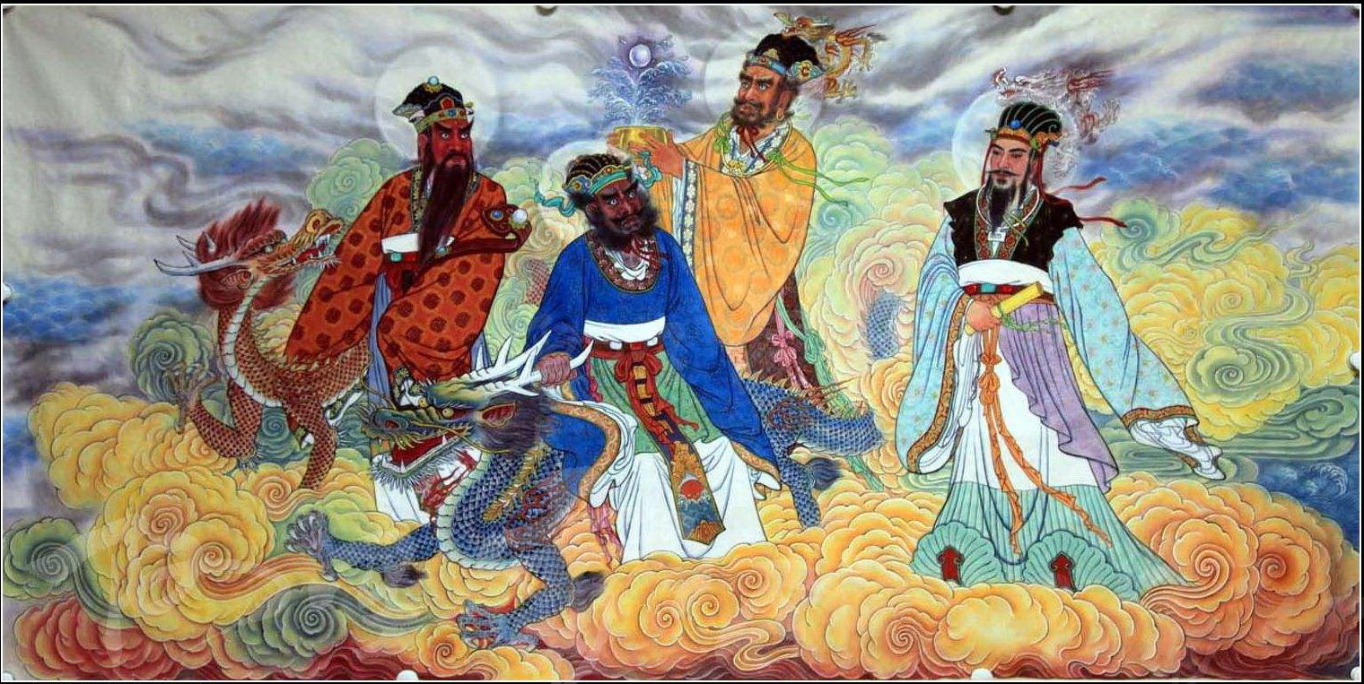 中国神仙体系和道教神仙体系,中国道教神仙谱系全图大全