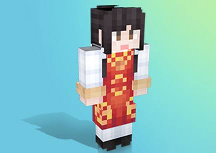 我的世界中国版立体皮肤,我的世界盒子皮肤编辑教学