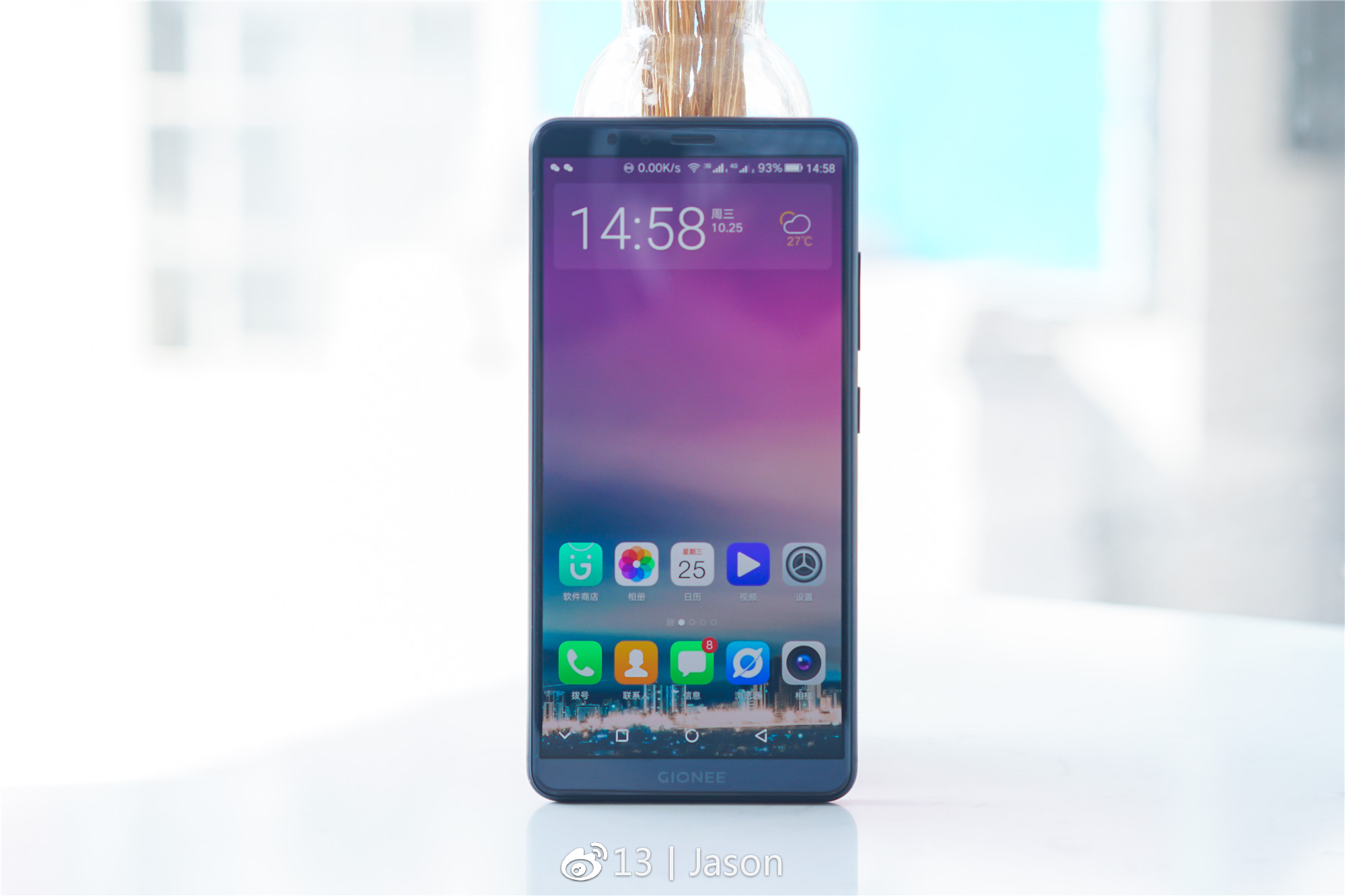 金立m7全面屏手机评测,金立m7安全双芯片超清全面屏