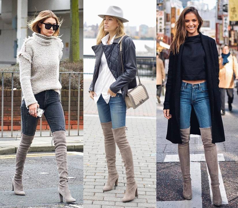 显瘦的过膝靴你值得拥有,过膝靴怎么穿腿长好看又保暖