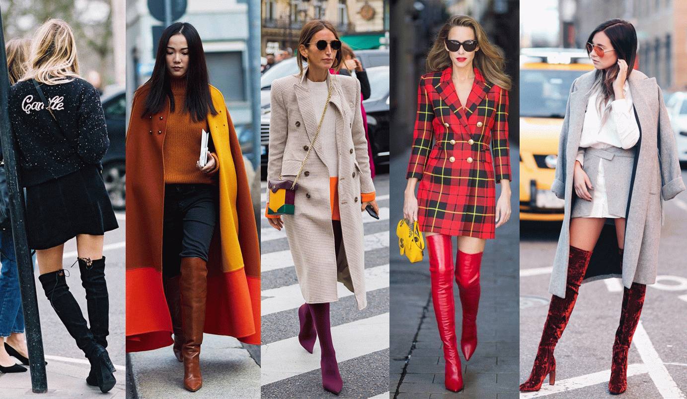 显瘦的过膝靴你值得拥有,过膝靴怎么穿腿长好看又保暖