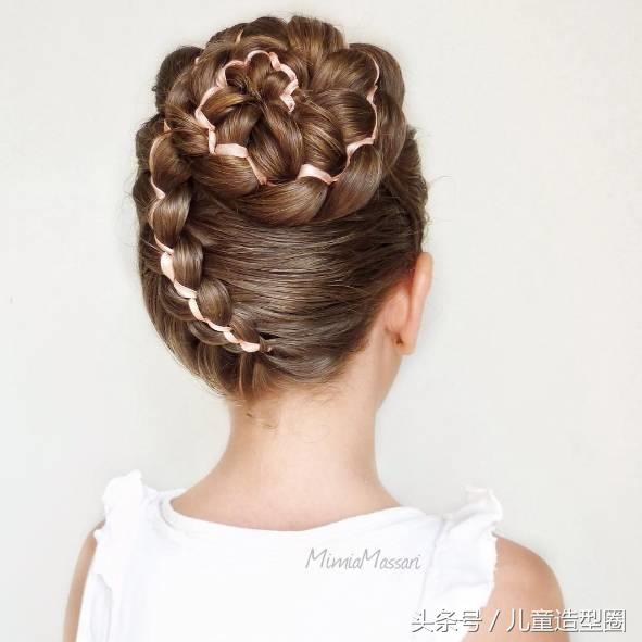 丝带编发真的很好看,细彩丝带编发教程