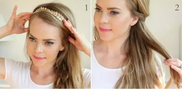 人人皆可学会的一款淑女编发,这一款今年很流行编发简单又优雅