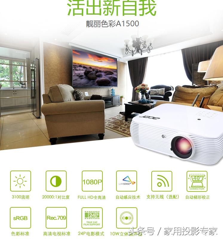 5000就可入手，两款值得购买的入门级传统家用投影机