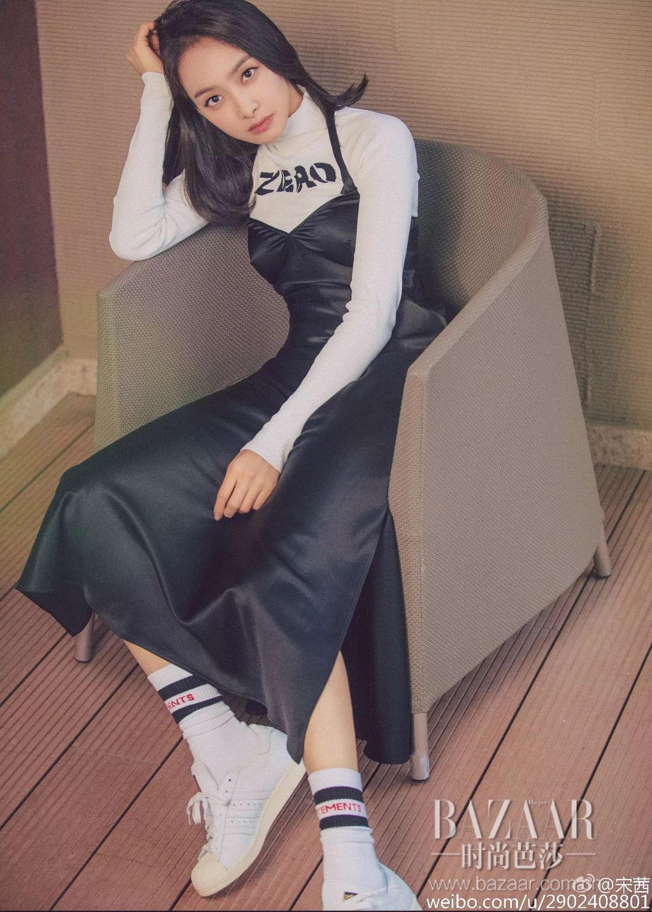 宋茜变脸,突然get到宋茜身上的温婉气质