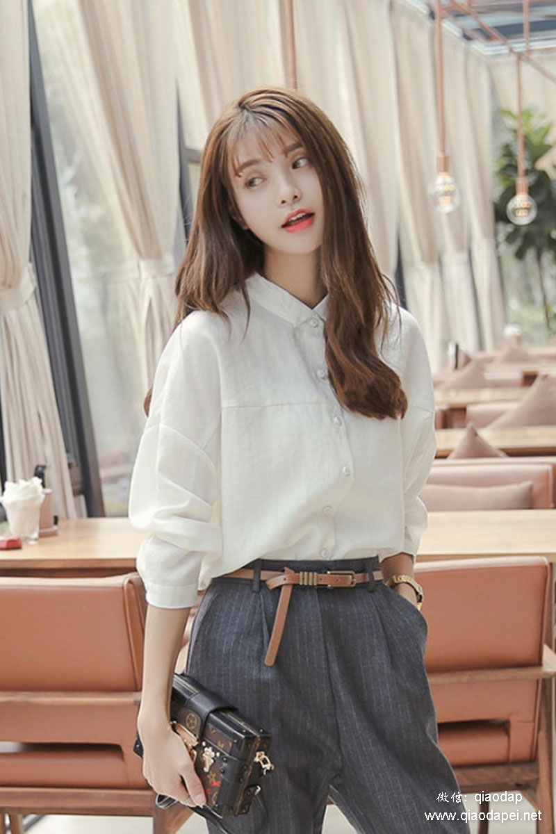 穿上显气质的衬衫最惹人爱
